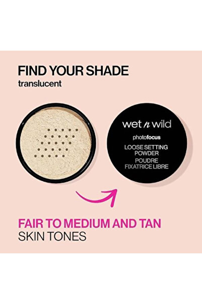 WET N WİLD Wet n Wild Photo Focus Translucent Loose Powder