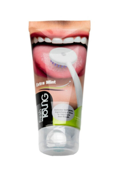 FRESH TOUNG جل اللسان تونغ فريش بنكهة النعناع الإضافي 85 جرام