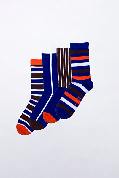 Hype of Steps Stripeland - 4'lü Çorap Kutusu