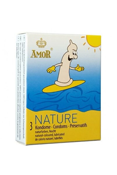 AMOR Προφυλακτικά Nature 3 τεμάχια