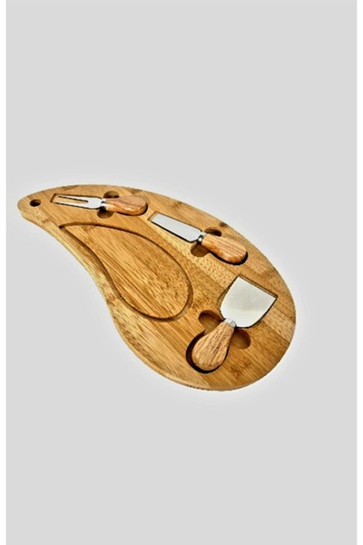 OEM Cheese and Appetizer Serving Platter Made of Bamboo100%