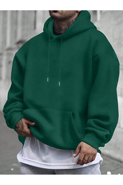 uyguntarz Unisex Brooklyn Bridge Printed Oversize Sweatshirt