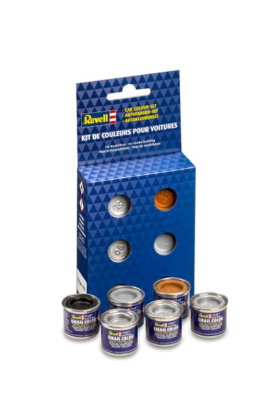 REVELL Enamel Paint Set – Automotive (6 X 14 Ml) –