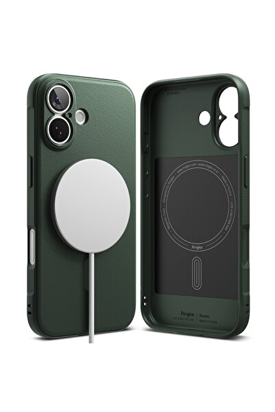 Ringke Калъф за iPhone 17, Оникс, Зелен