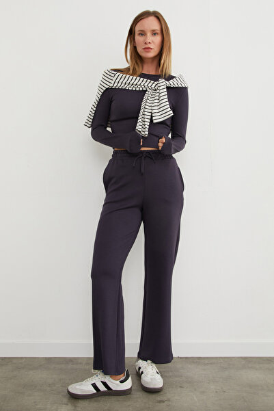 Fulla Moda Basic Beli Tied-Up 2-Piece Modal Set