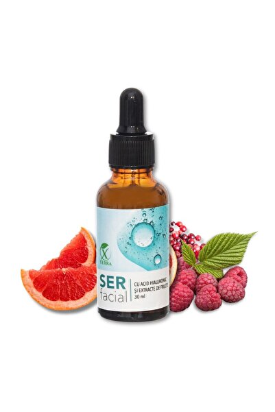 XTERRA Ser facial cu acid hialuronic și extracte de fructe | 30 ml | XTERRA®
