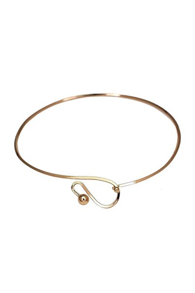 Pursehuit Χρυσό κολιέ, φτιαγμένο από λυγισμένο σύρμα, Odmar C4