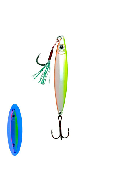SF Jig Sardin 20gr-60mm Jig Yem Kaşık Rapala -Levrek, Palamut, Lüfer, Çinekop, Turna Için En Iyi Uv Jig Yem