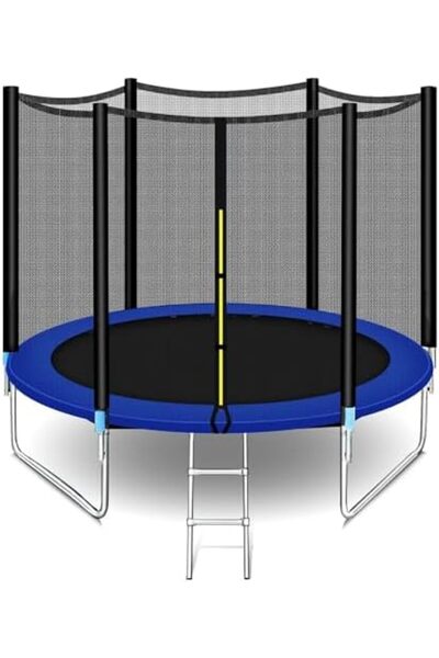SKY TOUCH SKY-TOUCH 6FT/8FT/10FT/12FT Outdoor Trampoline for Kids Adult, Large Bungee Bed Jumping Mat and Spri