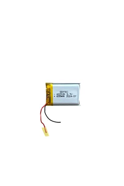 Skygo 602535 3.7V 600 MAh Li-Polymer Pil (Devreli/1.5A)