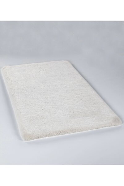Apex Palma Krem Peluş Post Halı