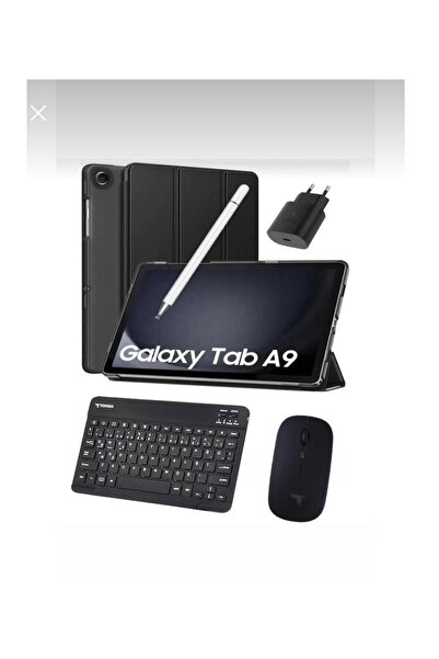 Samsung Galaxy Tab A9 4gb 64gb 8.7" Tablet Kalem Kılıf Adaptör Klavye Mouse Grafit ( Türkiye Garantili)