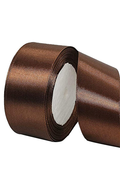 Share the Love شريط ساتان 38 مم - طول 25 ياردة - بني