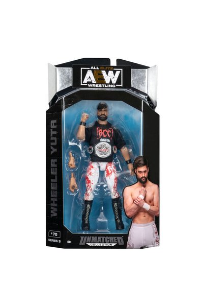 Jazwares AEW Karakterleri Model Aksiyon Figürler S9 Wheeler Yuta 70