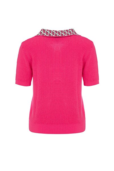 F&K Πουλόβερ με κοντό μανίκι 3x2 Polo Collar Retro