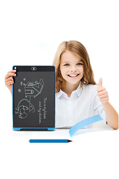 Ganjem تابلت رسم للأطفال بشاشة LCD ولوحة كتابة رقمية مع قلم لمس لرسم الصور والرسومات