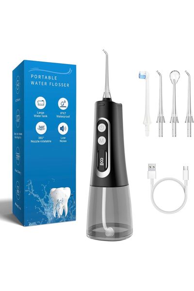 REVA Smart Cordless Water Flosser for Teeth, USB Rechargeable Oral Irrigator with HD Display, 300ML