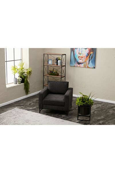 Rabi Berlin Serisi Tekli Koltuk Antrasit Siyah