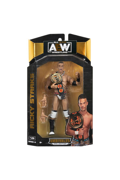 Jazwares AEW Karakterleri Model Aksiyon Figürler S14 Ricky Starks 128