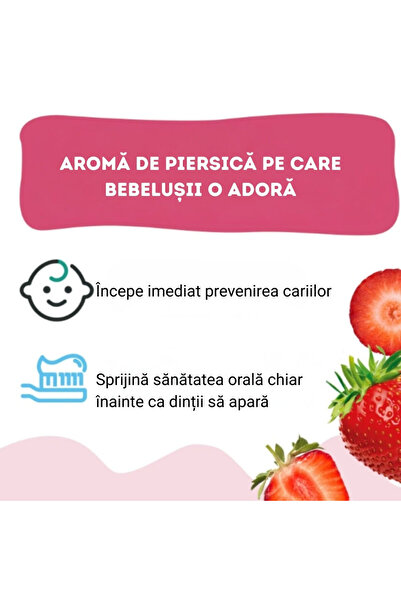 OEM Children's foaming toothpaste with strawberry flavor | 60 ml, ALIVER®