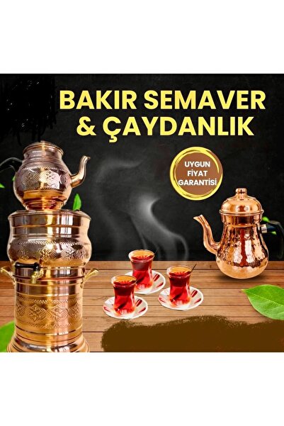 MANGALCIM Bakır Semaver