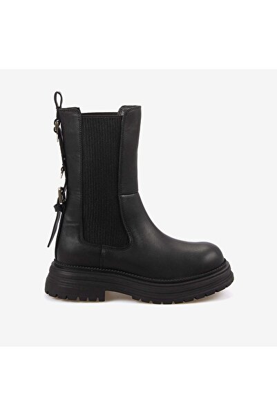 Rouge Genuine Leather Women's Daily Boots 1041