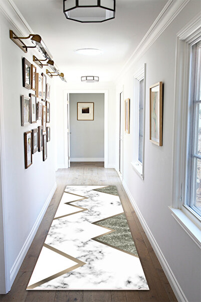 THEMODERNHANE Ψηφιακό εμπριμέ χαλάκι δαπέδου, διακοσμητικό, που πλένεται στο πλυντήριο, αντιολισθητική βάση, ανθεκτικό στους λεκέδες