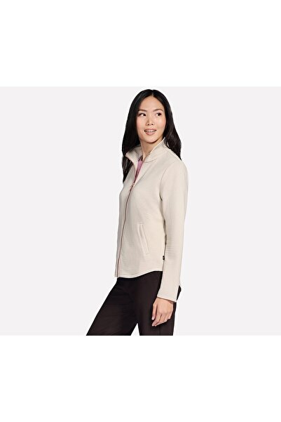 SKECHERS Jacket The GO WALK Shine Jacket, Beige, Women