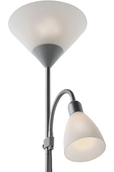 SMARTER Smarter floor lamp, metal structure, plastic lampshade, one E27 socket, 52W, one E14 socket, 28W, ...