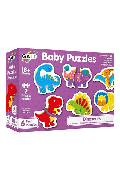 Galt Baby Puzzle Galt, Dinosaurs, 12 Pieces, 1005455