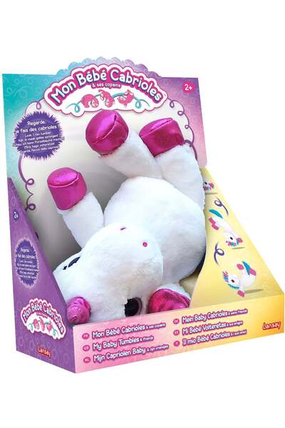 lansay Plus unicorn that rolls My Baby Tumble and Friends
