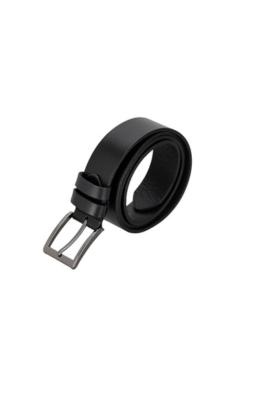 BloominBag Bloombelt Cosmic Black Genuine Leather Men's Belt-115Cm
