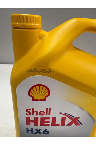 SHELL Helix Hx6 10W40 4 L Motor Yağı (Üretim Tarihi 2025)