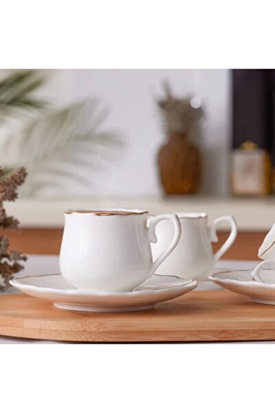 Karaca Beykoz 6-Personen-Kaffeetassenset, 80 ml