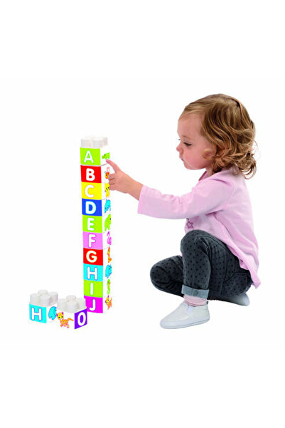 ECOİFFİER Set de constructie cu numere Abrick 10 piese, 7811