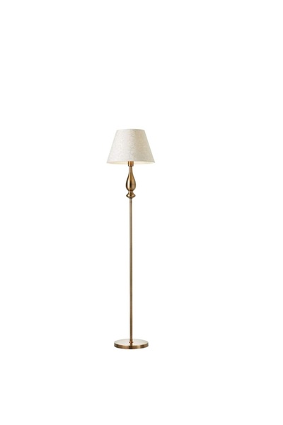 SMARTER Smarter floor lamp, metal structure and fabric shade, E27 socket, 42 W, 350 x 1550 mm, fin...