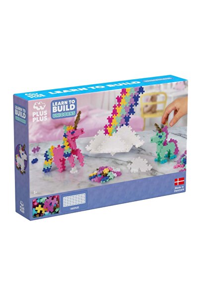 Plus Plus Puzzle Învață să construiești unicorn 275 piese 3908
