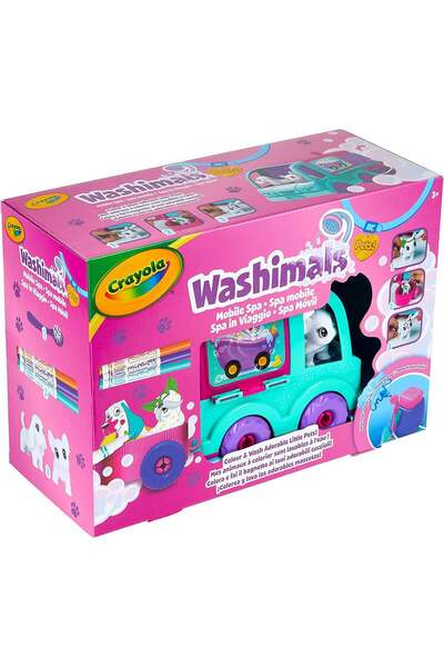 Crayola Spa mobil pentru animale de companie Washimals