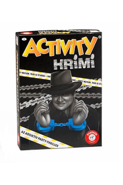 Piatnik Activity Crime Game in Hungarian