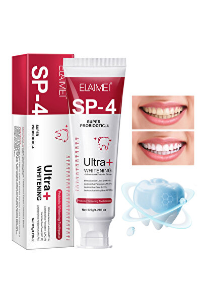 OEM Probiotic Toothpaste, SP-4, for Natural Whitening & Complete Protection, ELAIMEI®