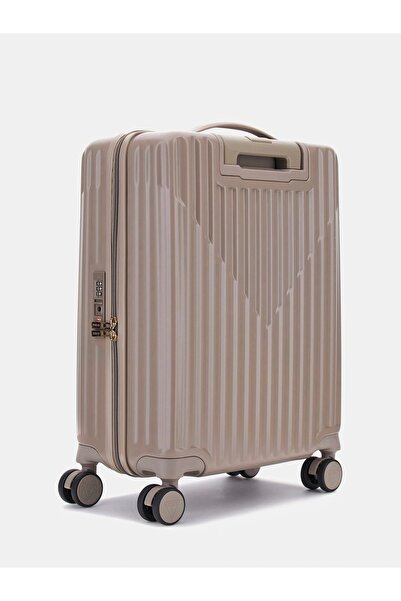 Guess Centennial Kadın Bej Kabin Boy Valiz TWHN9675983-LCF