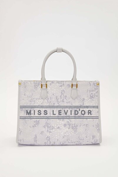 Levidor Сіра друкована детальна велика сумка