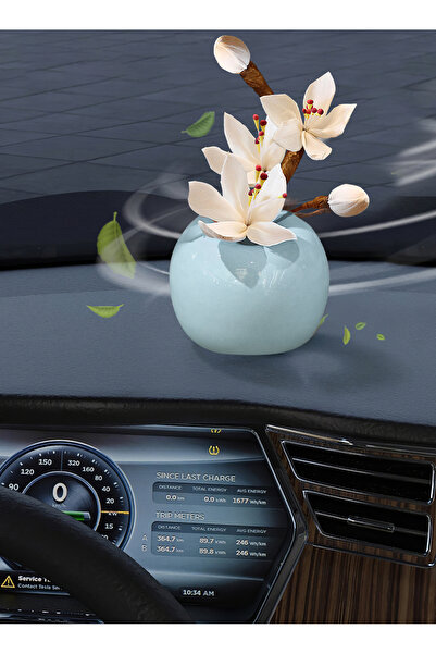 CD معطر جو طبيعي للسيارة مع وسادة مضادة للانزلاق، معطر جو طويل الأمد، 30 مل (أوشن دريم)