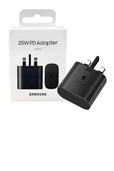 Generic Samsung 25W Fast Charging Type C Charger Head Without Cable Black