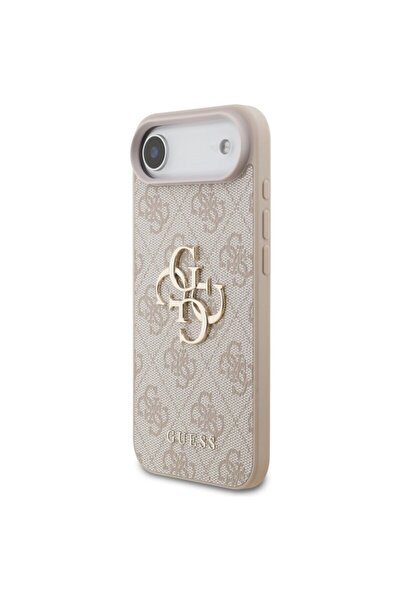 Guess Husă originală pentru iPhone 17 Air 4G cu logo mare, roz