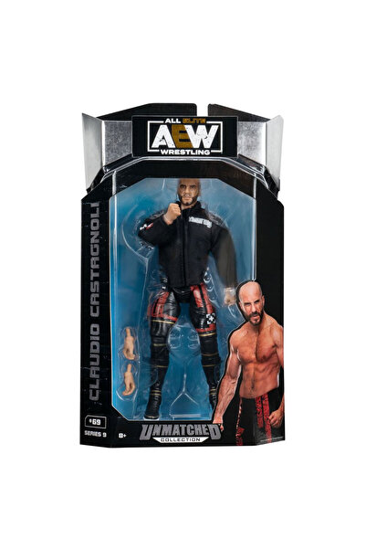NECO TOYS شخصيات AEW نموذج شخصيات الحركة S9 كلوديو كاستاجنولي 69