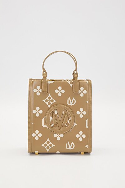 Levidor Green Printed Symbol Pattern Handbag