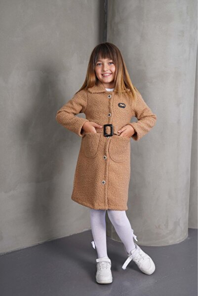 BEST OF KİDS ÇOCUK KEMERLİ CEBLİ BUKLET KABAN