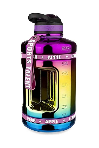 Alcoach قارورة كبيرة قابلة لإعادة الاستخدام بسعة جالون مصنوعة من مواد صديقة للبيئة وخالية من مادة BPA