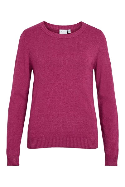 VILA Strickpullover VIRIL Rundhals